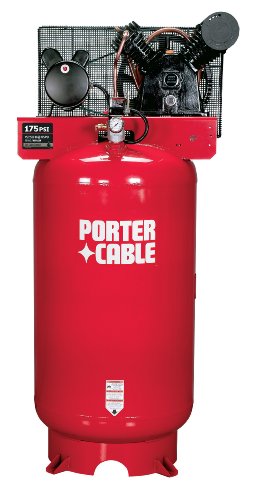 Porter-Cable C7550 30 Amp 6 Horsepower 80 Gallon Oiled Vertical Compressor