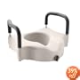 Medline Locking Elevated Toilet Seat with Arms