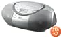 Sony CFD-S350 CD/Cassette Portable Boombox (Silver)