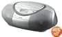 Sony CFD-S350 CD/Cassette Portable Boombox (Silver)