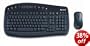 Microsoft Wireless Optical Desktop 1000 Standard Keyboard and Optical Mouse