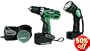 Hitachi DS14DVF3 14.4-volt Ni-Cad 3/8-inch Cordless Drill/Driver Kit
