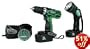 Hitachi DS18DVF3 18-Volt Ni-Cad 1/2-Inch Cordless Drill/Driver Kit