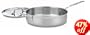 Cuisinart Multiclad Pro Stainless 5-1/2-Quart Saute with Helper and Cover