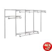 Rubbermaid Configurations 4-to-8-Foot Classic Custom Closet Kit