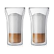 bodum ASSAM ダブルウォール保温グラス 0.25L 2個セット 4556-10