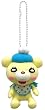 ハチミツとクローバー ウミノクマぬいぐるみキーチェーン クリーム×スカイブルー