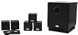 ROCKRIDGESOUND ホームシアター用 スモール5.1chスピーカーシステム RSJ-SP004(BLACK)