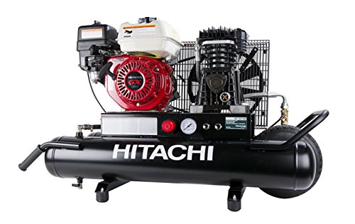 Hitachi EC2510E 5.5 Horsepower Gas Oiled Twin Pontoon Compressor