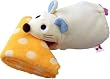 ネズミパペットのチーズタオル