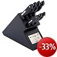 Fissler Messerblock SIGNUM 8-tlg, 009 schwarz