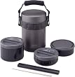 THERMOS ステンレスランチジャー ガンメタリック JBA-1800 GM