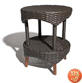 Strathwood Cypress All-Weather Wicker Bistro Table