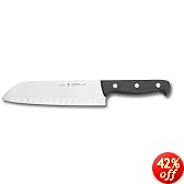 J.A. Henckels International Fine Edge Pro 7-Inch Santoku, Hollow Edge