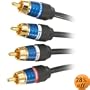 Monster MPC I204 4C-6M Low Noise 4-Channel Car Stereo RCA Cables (6 meters)
