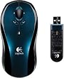 Logicool LX-7BL コードレスオプティカルマウス メタリックブルー