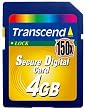 Transcend 4GB 150倍速SDカード TS4GSD150