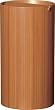 SAITO WOOD ダストボックス 回転蓋 スリム チーク