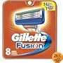 Gillette Fusion Manual Replacement Cartridges (8 Cartridges)