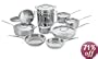 Cuisinart Chef's Classic Stainless 17-Piece Cookware Set
