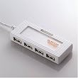 ELECOM 4ポートUSB2.0HUB U2H-P4BDR