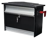 Gibraltar MSK0000B Solar Extra-Large Locking Mailsafe Mailbox Black