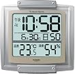 CASIO wave ceptor 電波掛時計 ID-24J-8JF 温度・湿度・カレンダー表示