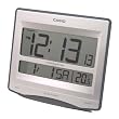CASIO wave ceptor 電波掛け時計 ID-26J-8JF デジタルタイプ （福島・九州両局対応） 温度・カレンダー表示