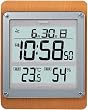 CASIO wave ceptor 電波掛時計 ID-28J-7JF 温度・湿度・カレンダー表示