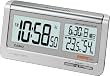 CASIO (カシオ) 目覚し時計 WAVE CEPTOR ウェーブセプター デジタル 電波時計 (福島・九州両局対応) カレンダー表示 温度表示 湿度表示 DQD-620J-8JF