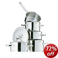 WMF Provence 5 Piece Stainless Steel Cookware Set