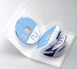 ELECOM DVDトールケース7枚収納 クリア CCD-DVD09CR
