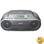 Sony CFDS01 CD Radio Cassette Recorder - Silver
