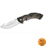 Buck 398CM Omni Hunter 12pt Camo Guthook Lock Back Folding Knife