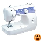 Brother LS2125I 10-Stitch Free-Arm Sewing Machine with Automatic 4-Step Buttonholer