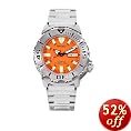 Seiko Men's Orange Monster Automatic Dive Watch #SKX781K1