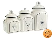 Villeroy & Boch Vieux Luxembourg Charm Canisters, Set of 3