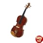 Cecilio CVN-200 4/4 Full Size Rosewood Violin w/ Case and Accessories