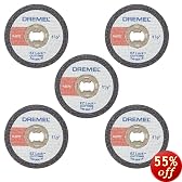 Dremel EZ476 1 1/2-Inch EZ Lock Rotary Tool Cut-Off Wheels For Plastic - 5 pack