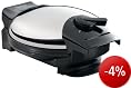 Tefal Waffeleisen WD300033/9R -1008R Ultra Compact Schwarz / Edelstahl Type 6850