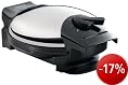 Tefal Waffeleisen WD300033/9R -1008R Ultra Compact Schwarz / Edelstahl Type 6850