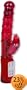 Doc Johnson Lucid Dream 32 Squirmy Vibrator, Red