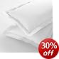 30% Off White Bedlinen