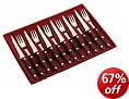 Faringdon Collection Barbecue 12 Piece Steak Knife and Fork Set