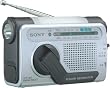 SONY 手回し充電ラジオ シルバー