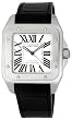Cartier Men's Santos 100 with Blue Hands Watch #W20073X8-Blue