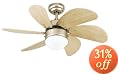 Westinghouse fans up to 50% off