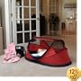 KidCo PeaPod Portable Travel Bed with Air Pump - Red