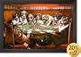 C. M. Coolidge (Poker Sympathy, Dogs Playing Poker) Framed Art Poster Print - 16" X 20"