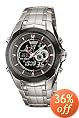 Casio Men's Ana-Digi Edifice Bracelet Watch #EFA119BK-1AV